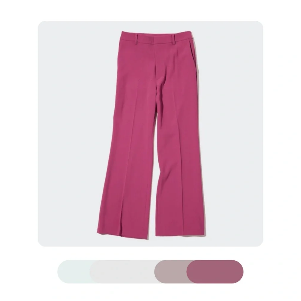 UNIQLO Drape Flared Pants size 6 new with tag